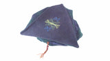 Tibetan Wool Hat, Blue Plaid - Yeh!  $6.95! - Neko-Chan Incense