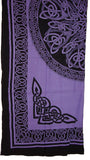 Celtic Knot Table Cloth, Purple or White BG - Neko-Chan Incense