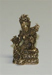 Green Tara Miniature, Brass - Neko-Chan Incense