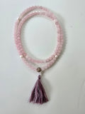 Rose Quartz Mala