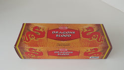 Dragons Blood Incense,Box of 6 Hex Tubes - Neko-Chan Incense