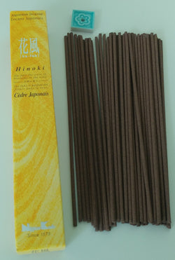 Kafu Hinoki Cypress Less Smoke Incense, 50 Sticks - NEW - Neko-Chan Incense