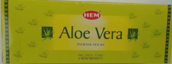Aloe Vera,  Box of 6 hexagonal tubes - Neko-Chan Incense
