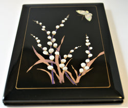 Lacquered Address Book, Pussy Willow