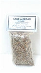 Sage, Cedar Smudging Incense- 1/3 oz - Neko-Chan Incense