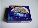 Hem Incense Cones - Myrrh - Neko-Chan Incense