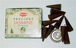 Precious Jasmine (Mogra) Cones - Neko-Chan Incense
