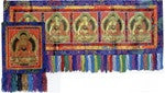 Shakyamuni Buddha Banner - Five Print - Neko-Chan Incense