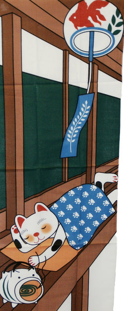 Tenugui, Cat Nap - Neko-Chan Incense