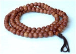 Cedar Mala - Plain Beads - Neko-Chan Incense