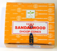 Sandalwood, 12 Dhoop Cones